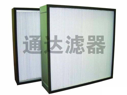 工業(yè)無(wú)塵車(chē)間無(wú)隔板高效空氣過(guò)濾器