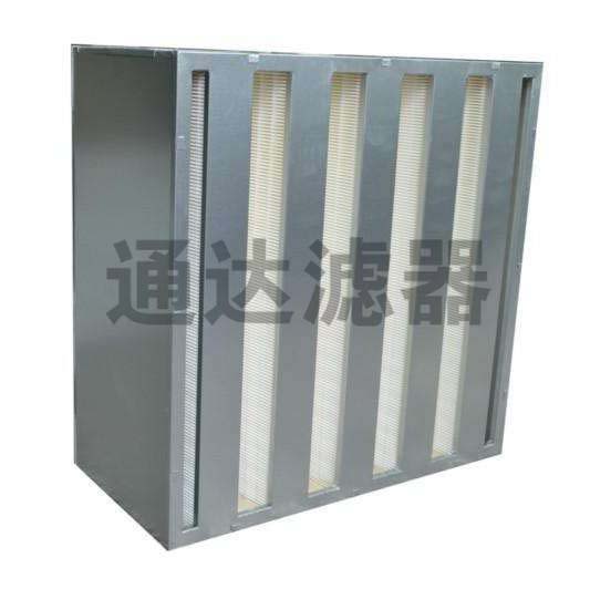 鍍鋅框箱式高效空氣過(guò)濾器